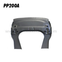 Front suspension pan w/o tow hook (1974-89)