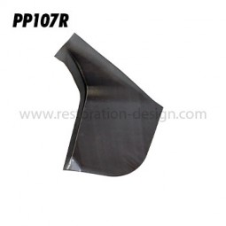 Front of rear wheel well, Right 356-356A