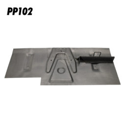 Battery box floor (with bracket) 356B T6-356C