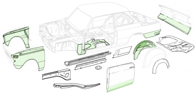 BMW Parts: Restoration Design Inc.